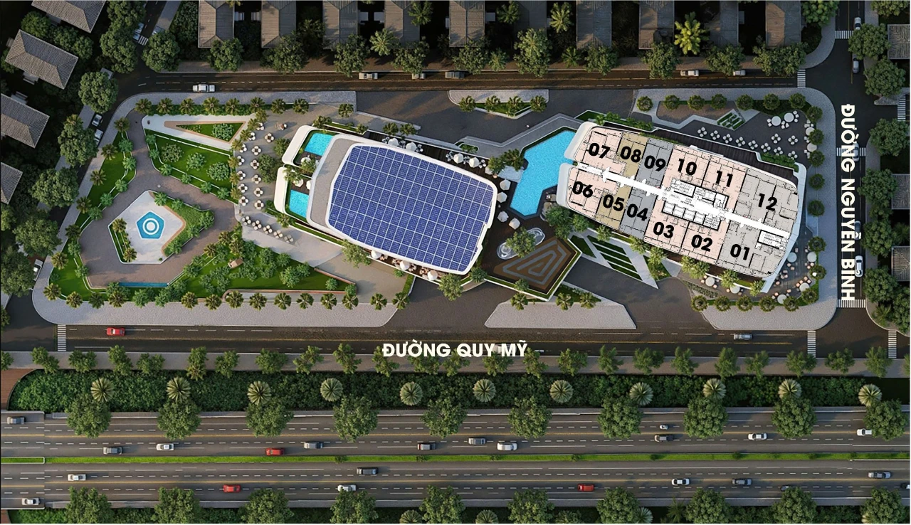 Mặt bằng THE MERIDIAN ĐÀ NẴNG
